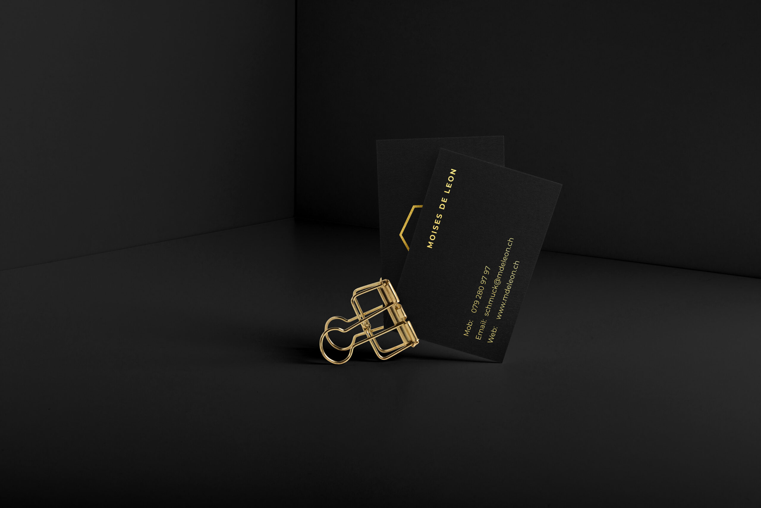 Visitenkarten von De Leon Schmuck